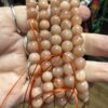 Peach Moonstone Bead Bracelet - Image 2