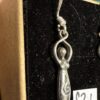 925 Sterling Silver Goddess Earrings - Image 3