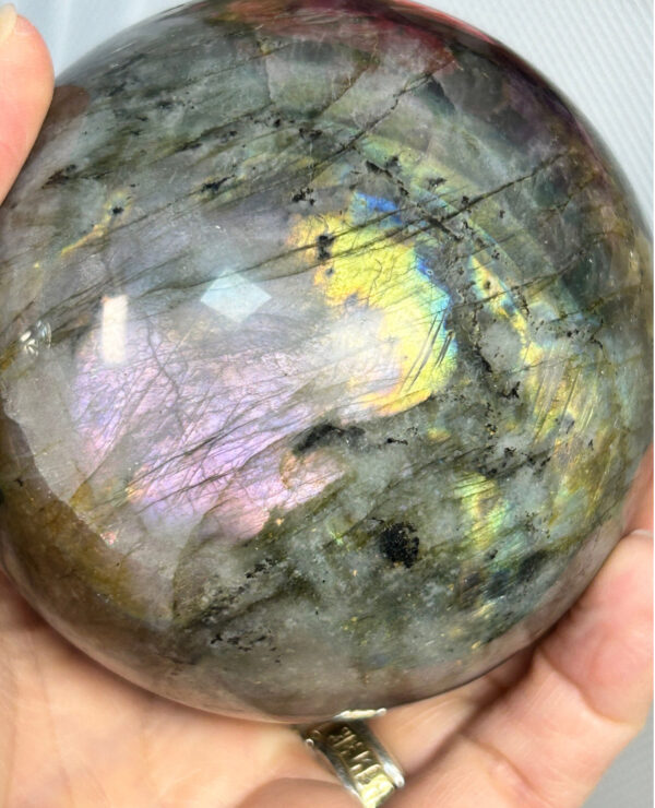 Large  Labradorite Sphere - Image 2