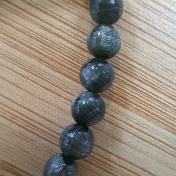 Seraphinite Small Bead Bracelet - Image 7
