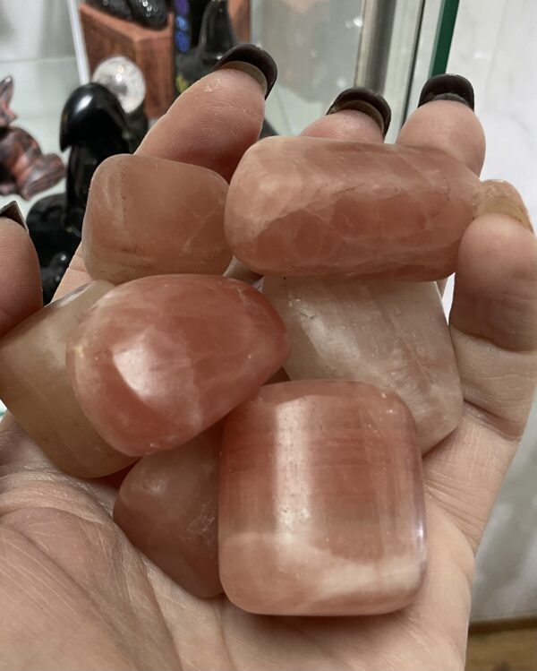 Rose Calcite Tumble Stone