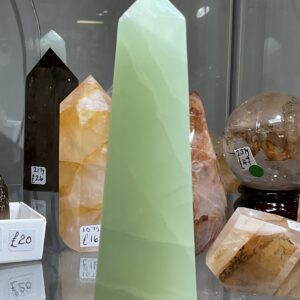 Pistachio Calcite Tower