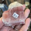 Rose Calcite Faceted Hearts - Image 3