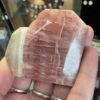Rose Calcite Faceted Hearts