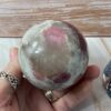 Pink Tourmaline Sphere - Image 6