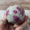 Pink Tourmaline Sphere - Image 4