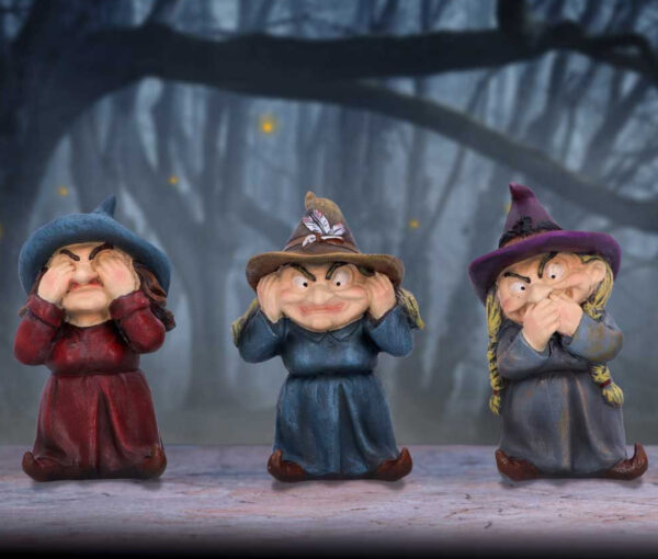 Three Wise Witches Ornaments