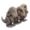 Three Wise Tyrannosaurus Rex Ornaments - Image 2