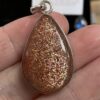 Sterling Silver Sunstone Pendant
