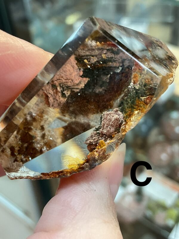 Garden Quartz (Lodolite) Lens