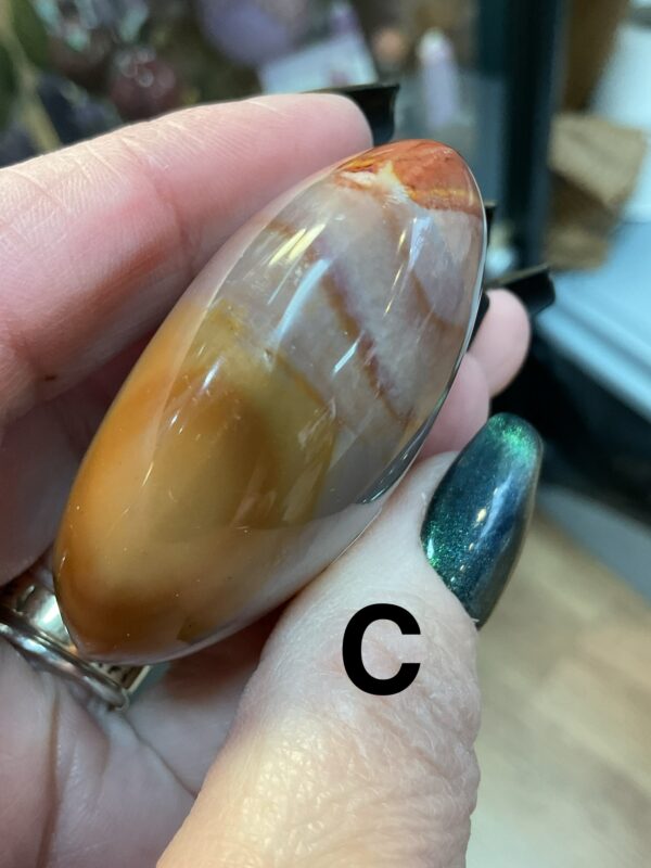 Polychrome Jasper Palm Stone - Image 10