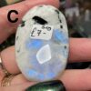 Rainbow Moonstone Palm Stone - Image 7