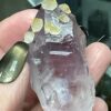 Natural Amethyst with Calcite Point
