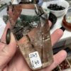 Tourmaline in Quartz Freeform on Stand - Image 4