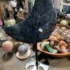 Iolite Crescent Moon on Stand