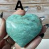 Amazonite with Smoky Quartz Palm Stone - Image 3