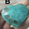 Amazonite with Smoky Quartz Palm Stone - Image 6