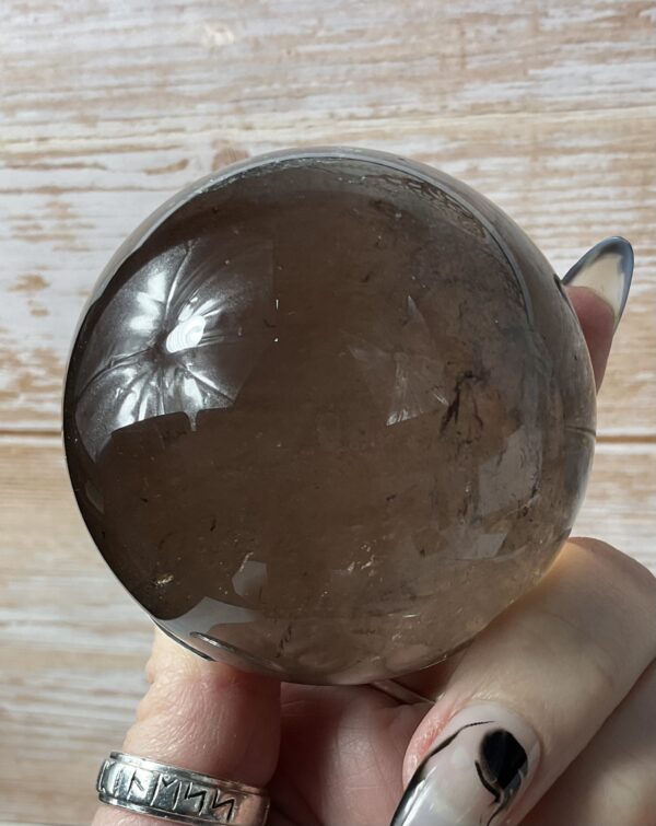 Smoky Quartz Sphere - Image 2