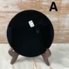 15cm Black Obsidian Scrying Plate- reduced price