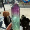 ‘Watermelon’ Large Fluorite Tower - Image 3