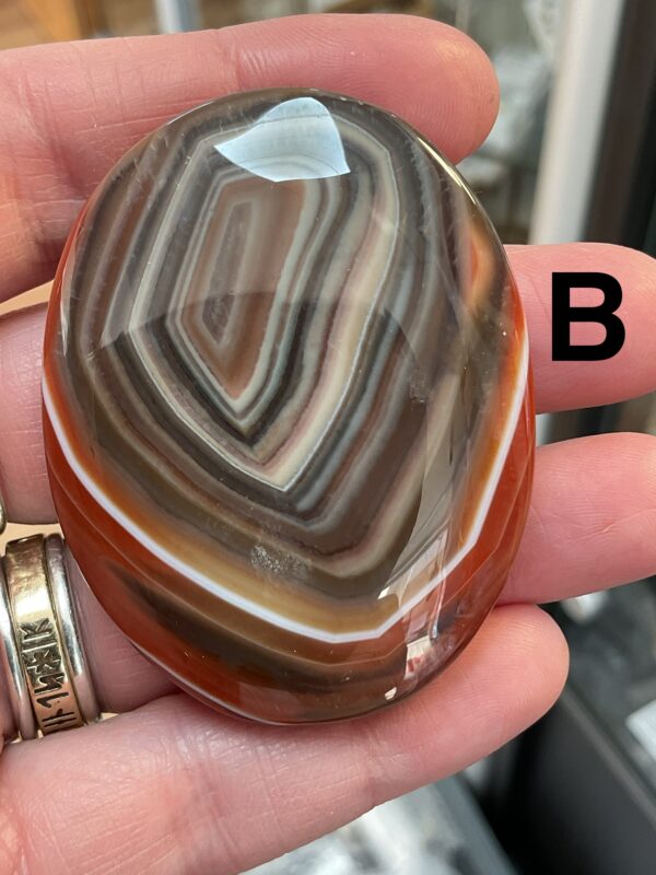 Sardonyx Palm Stone
