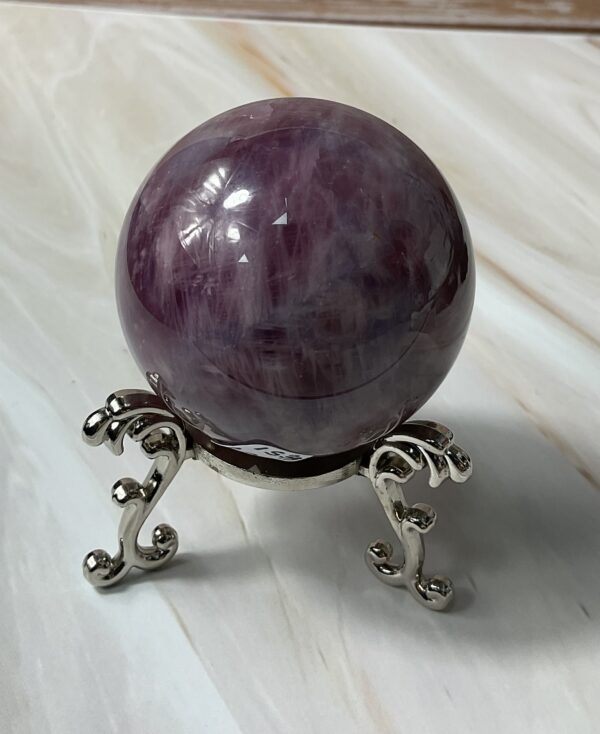Lavender Rose Quartz Sphere