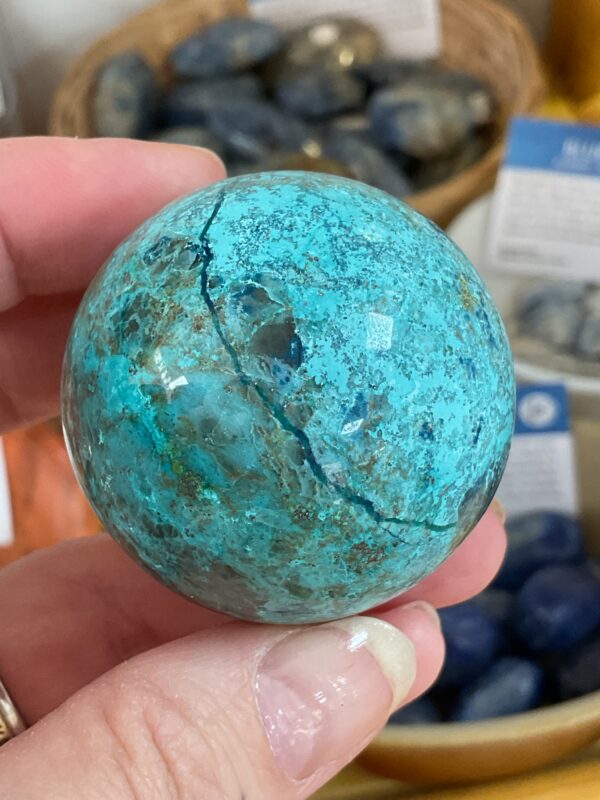 Chrysocolla Sphere - Image 3