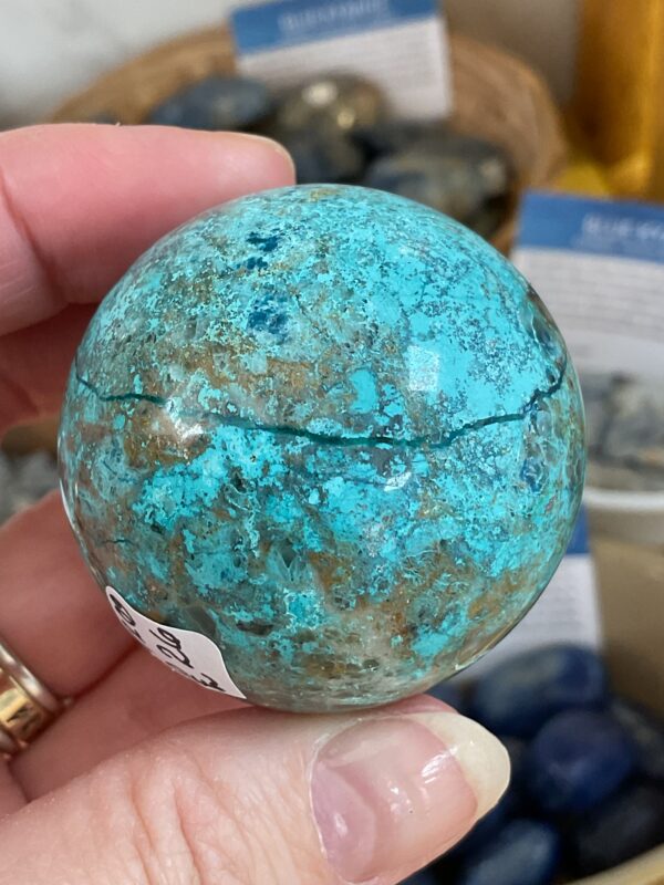 Chrysocolla Sphere - Image 6