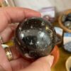 Willemite, Franklinite & Calcite Sphere - Image 3
