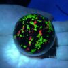 Willemite, Franklinite & Calcite Sphere