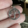 Sterling Silver Tree of Life Earrings - Image 3