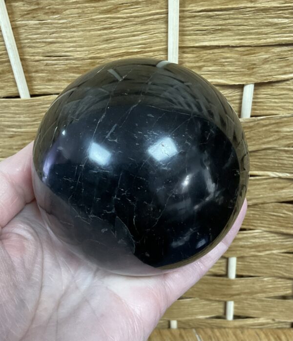 Black Tourmaline Sphere - Image 3