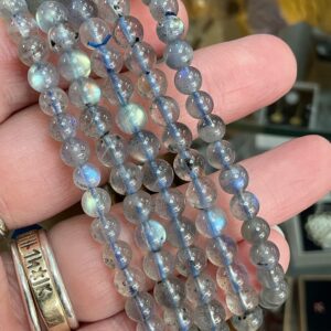 Labradorite 6mm Bead Bracelet