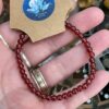 High Quality Garnet Bead Bracelet - Image 3