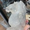 Clear Quartz Dragon on Castle Carving - Image 4