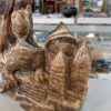 Chocolate Calcite Dragon on Castle Carving - Image 5