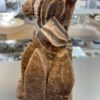 Chocolate Calcite Dragon on Castle Carving - Image 6