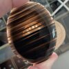 Midnight Lace Obsidian Palm Stone - Image 3