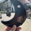 Midnight Lace Obsidian Crescent Moon on Stand - Image 4