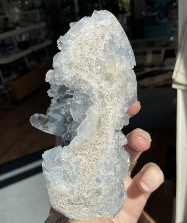 Celestite Standing Freeform - Image 9