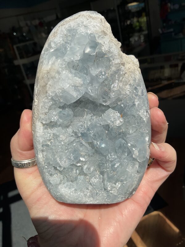 Celestite Standing Freeform - Image 8