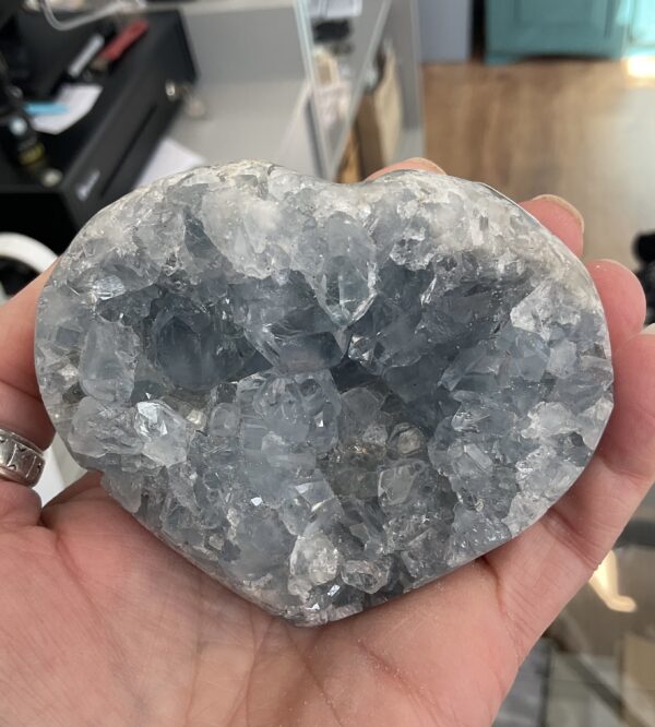 Celestite Heart