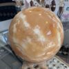 Extra Large Orange Calcite Sphere - Image 2