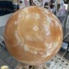 Extra Large Orange Calcite Sphere
