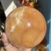 Extra Large Orange Calcite Sphere - Image 6