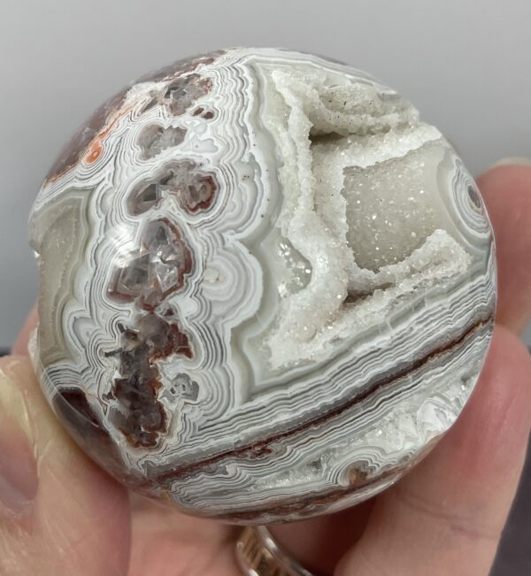 Crazy Lace Agate Spherr