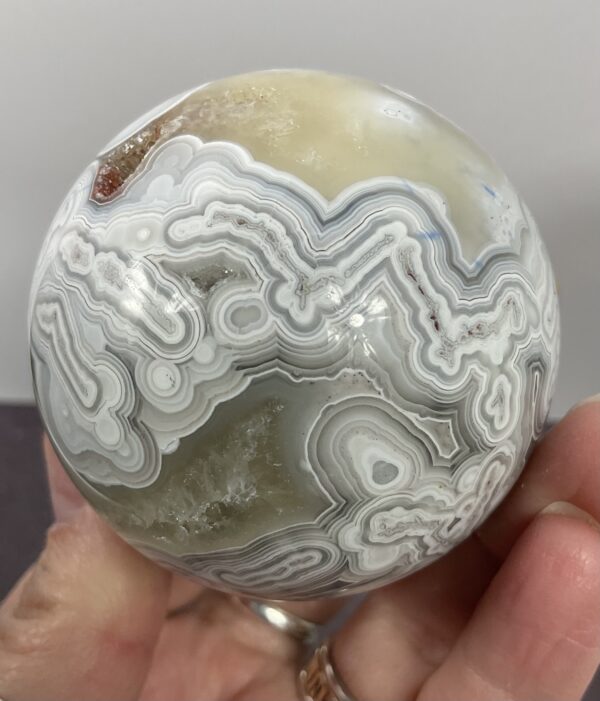 Crazy Lace Agate Sphere - Image 5