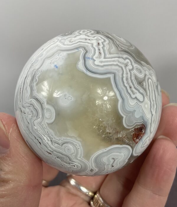 Crazy Lace Agate Sphere - Image 8