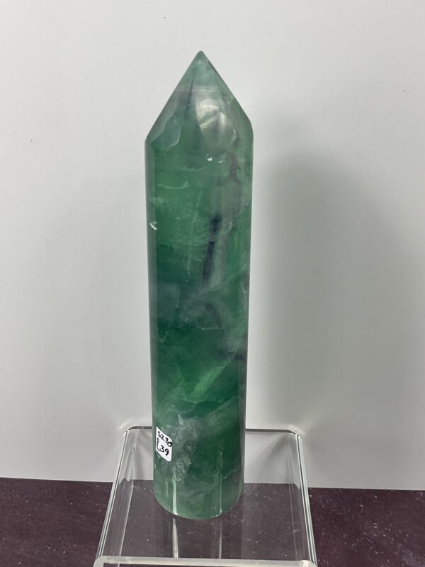 Large Cylindrical Fluorite Tower - Image 4