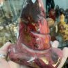 Large Mookaite Jasper Witch’s Hat Carving - Image 4